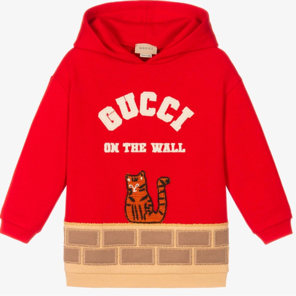 Gucci Red Tiger Hoodie